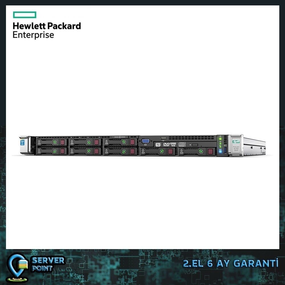 2.EL SERVER HP DL360 GEN9 XEON E5-2670 V3 2X CPU 128GB DDR4 RAM P440AR RAID 2X 500W POWER