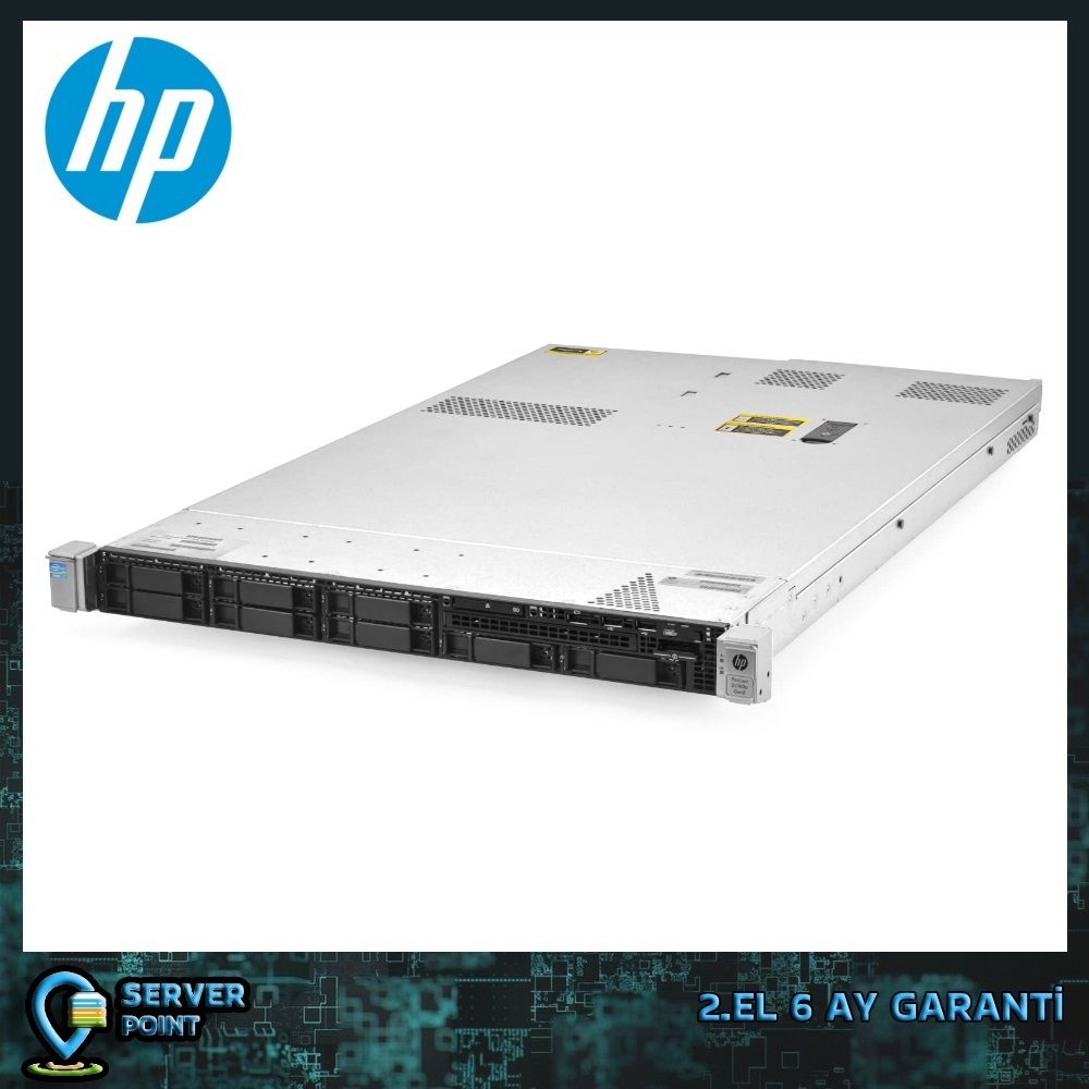 2.EL HP DL360p GEN8 E5-2697 V2 2X CPU 256GB DDR3 RAM HDD YOK P420i RAID 2X 750W POWER