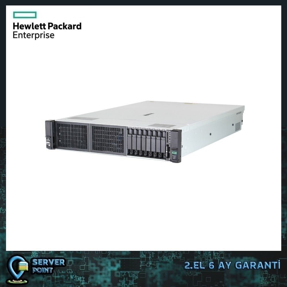 2.EL SERVER HP DL380 GEN10 XEON SILVER 4208 2X CPU 32GB DDR4 RAM HDD YOK P408i-a RAID 2X 500W POWER