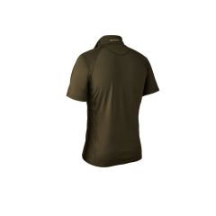 DEERHUNTER Yaka Fermuarlı K.Kollu Yeşil Tişört XL