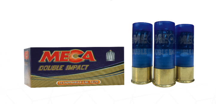 MECA 12 CAL. DOUBLE IMPACT TEK KURŞUN