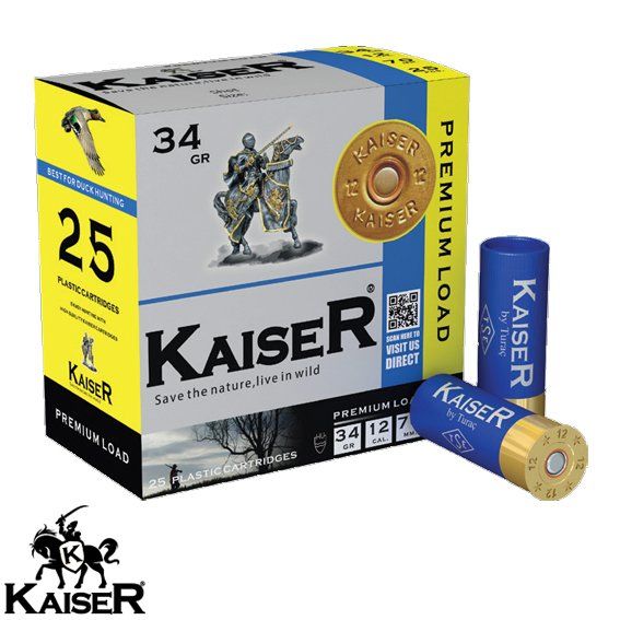 KAISER 12 Cal. 34 G. No: 5 Av Fişeği