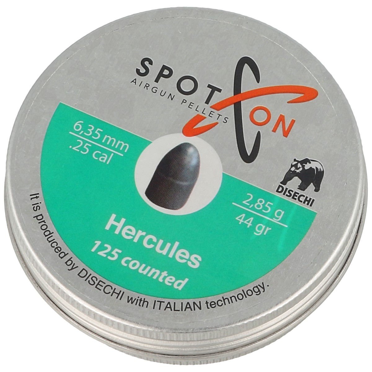 SPOTON 6.35 HERCULES 44 GR 6.35MM HAVALI TÜFEK SAÇMASI (*125)