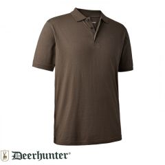 T. DEERHUNTER Christian Polo Kahverengi Tişört L