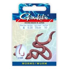 T.D. GAMAKATSU BKS-3120R Worm İğne Takımı 70 cm #6
