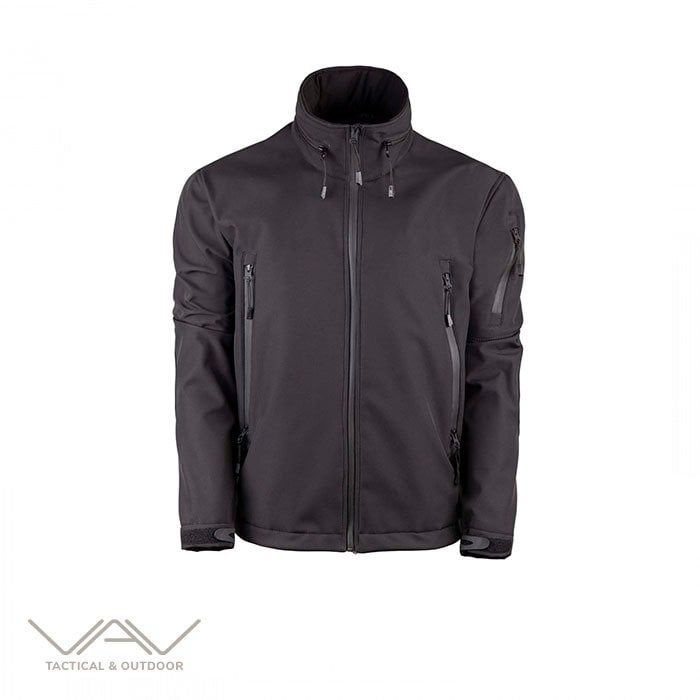 VAV Shell HT-04 Softshell Mont Siyah - S