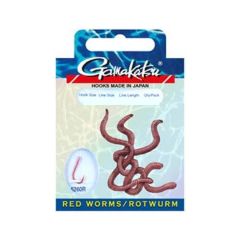 T.D. GAMAKATSU BKD-5260R Red Worm İğne Takımı 75 cm #8