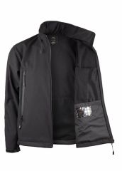 VAV Shell HT-04 Softshell Mont Siyah - XXXL