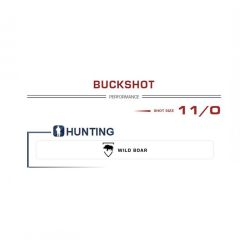 FIOCCHI BUCKSHOT 12 Ga 33 G. No:11/0