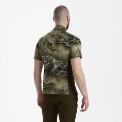 DEERHUNTER Yaka Fermurlı K.Kollu Realtree Tişört XL