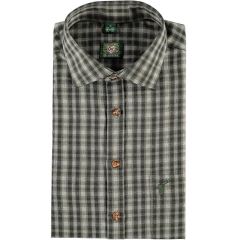 T. OS-Trachten Kareli Erkek Slim Fit Gömlek 39/40
