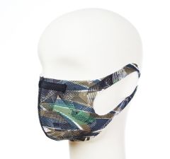 BLACKSPADE Unisex Koruyucu Maske Çizgi-Hat Desen