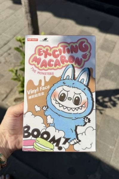 Macaron Labubu Peluş Figür