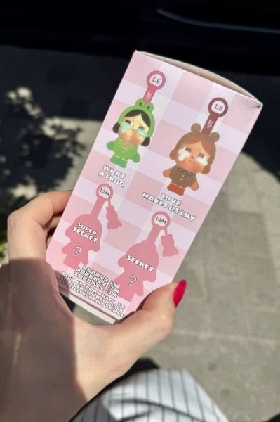 Ağlayan Bebek Peluş Figür Anahtarlık Çanta Süsü