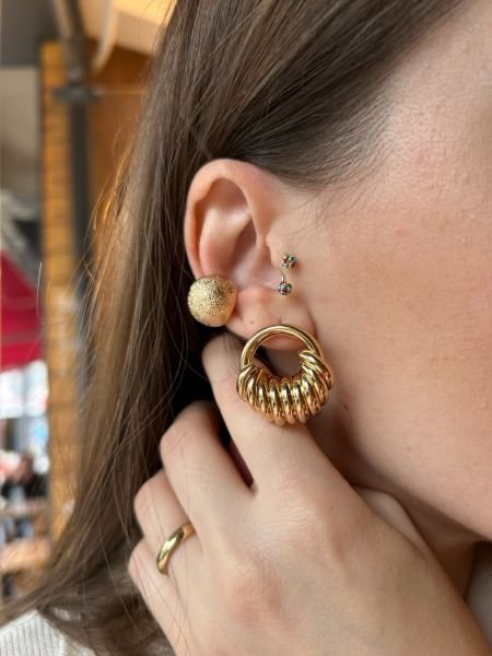 Moon Earcuff Kıkırdak Küpe