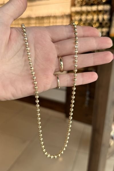 VIP Kesmeli Dorika Kolye 45 cm 14K