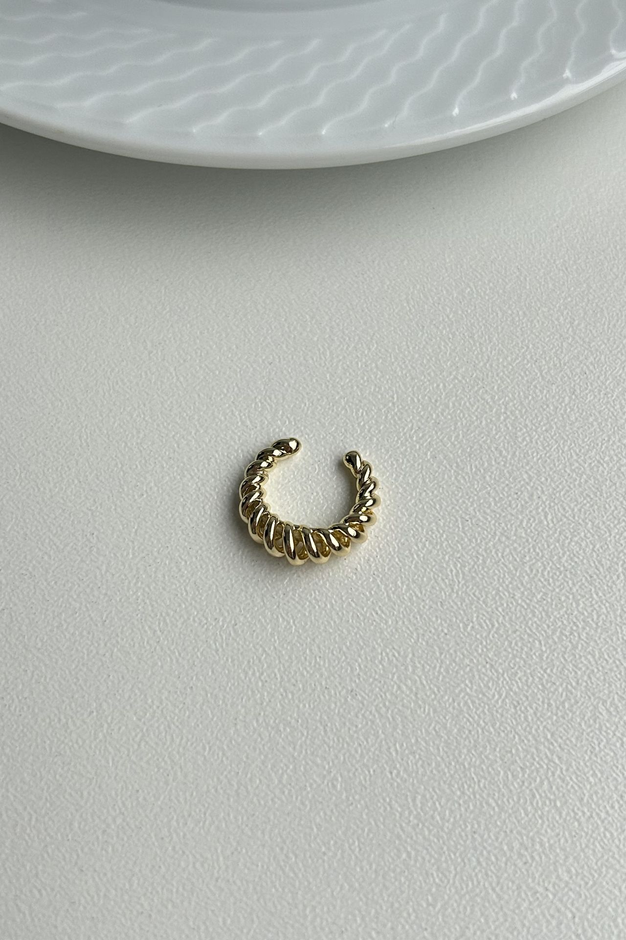 Spiral Model Earcuff Kıkırdak Küpe 1 Adet