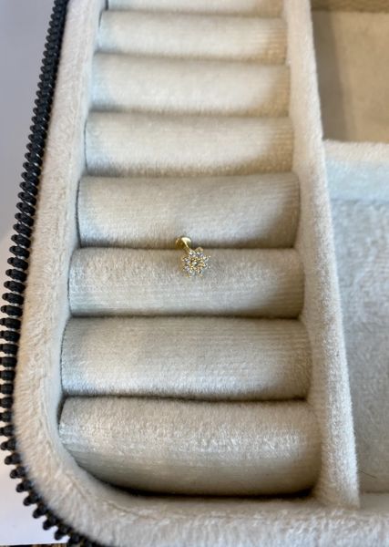 Güz Çiçeği Tragus Piercing 8 mm