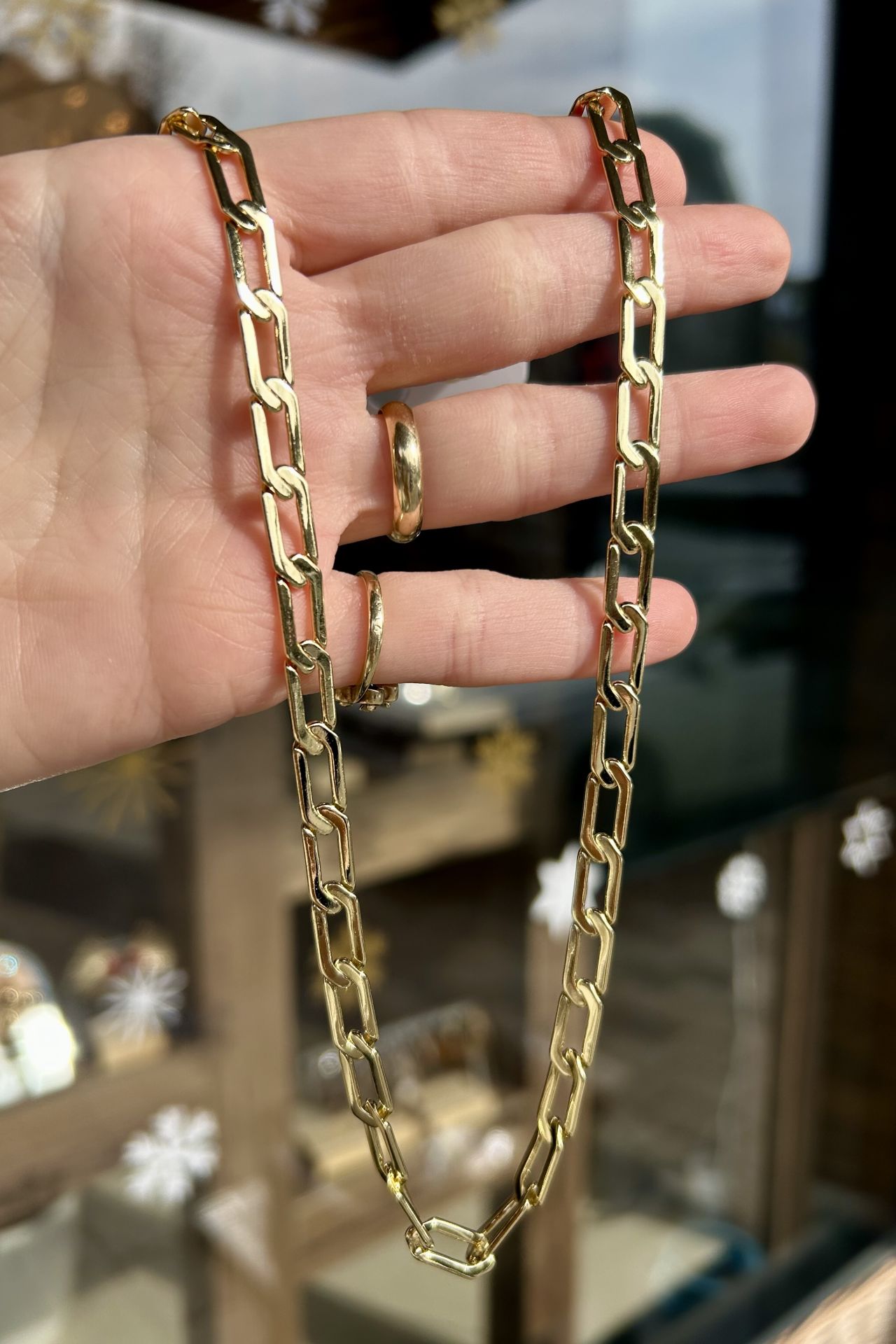 VIP Ezme Ataç Kolye 45 cm 14K