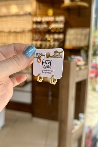 VIP Küçük 6gen Halka Küpe 14K