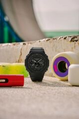 CASIO G-SHOCK GA-B2100-1A1DR SİLİKON KORDON ANALOG/DİJİTAL PİLSİZ SOLAR ERKEK KOL SAATİ