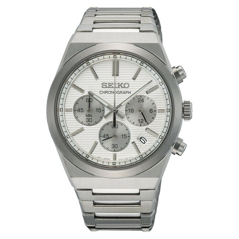 SEIKO SSB451P CHRONOGRAPH SAFİR CAM ÇELİK ERKEK KOL SAATİ