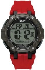 REEBOK RV-CRO-G9-PNIN-WN KIRMIZI SİLİKON KORDON DİJİTAL ERKEK KOL SAATİ
