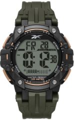 REEBOK RV-CRO-G9-PBIR-BR YEŞİL SİLİKON KORDON DİJİTAL ERKEK KOL SAATİ