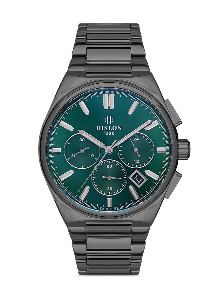 HISLON MS136T-15SN İYON KAPLAMA SİYAH ERKEK KOL SAATİ