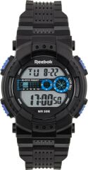 REEBOK RV-CRO-U9-PNPB-WN SİYAH SİLİKON KORDON DİJİTAL ÇOCUK KOL SAATİ