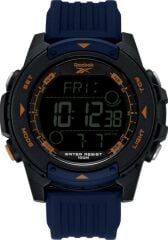 REEBOK RV-BRK-G9-PBIN-BO LACİVERT SİLİKON KORDON DİJİTAL ERKEK KOL SAATİ