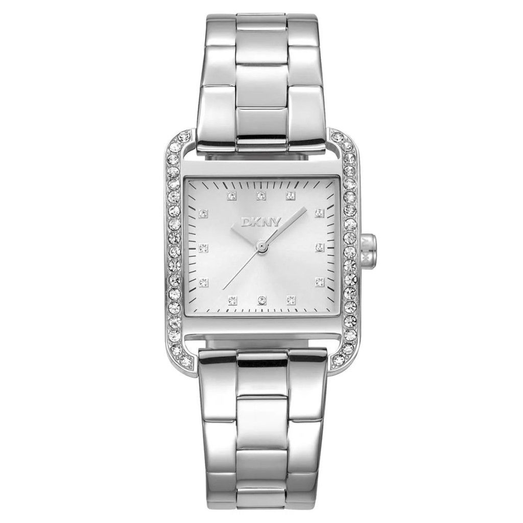 DKNY DK1L003M0015 DİKDÖRTGEN TAŞLI ÇELİK KADIN KOL SAATİ