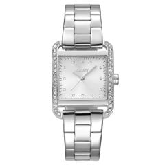 DKNY DK1L003M0015 DİKDÖRTGEN TAŞLI ÇELİK KADIN KOL SAATİ
