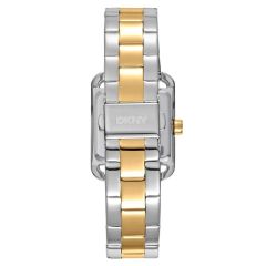 DKNY DK1L004M0075 ALTIN KAPLAMA YEŞİL KADRAN DİKDÖRTGEN KADIN KOL SAATİ