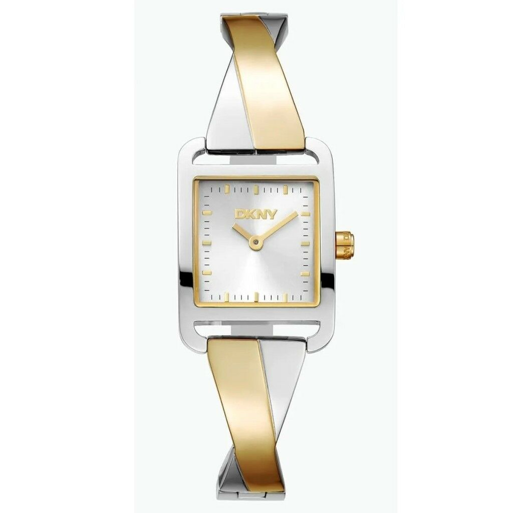 DKNY DK1L005M0115 ALTIN KAPLAMA DİKDÖRTGEN KADIN KOL SAATİ