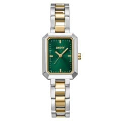 DKNY DK1L009M0025 YEŞİL KADRAN ALTIN KAPLAMA DİKDÖRTGEN KADIN KOL SAATİ