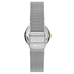 DKNY DK1L024M0045 ALTIN KAPLAMA HASIR KORDON TAŞLI KADIN KOL SAATİ