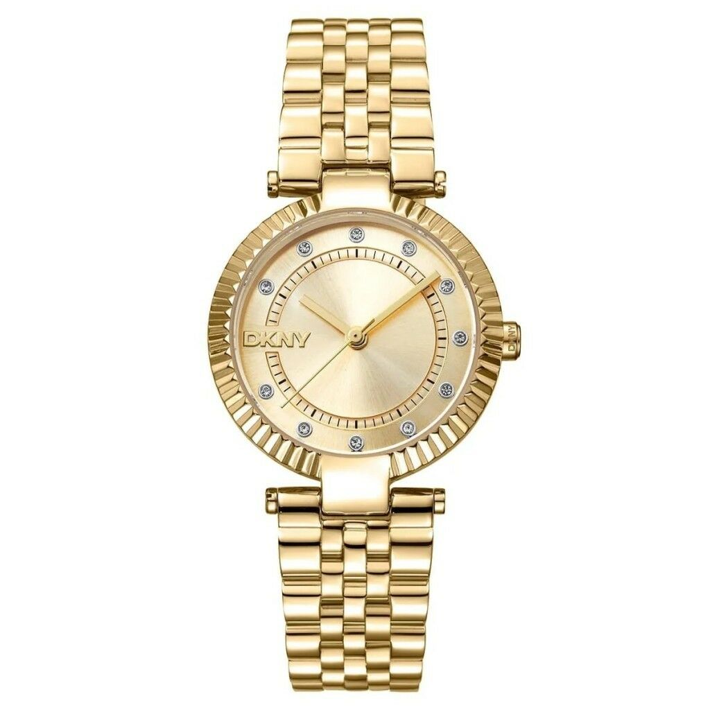 DKNY DK1L042M0055 ALTIN KAPLAMA KADIN KOL SAATİ