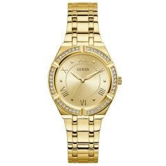 GUESS GUGW0033L2 ALTIN KAPLAMA TAŞLI BAYAN KOL SAATİ