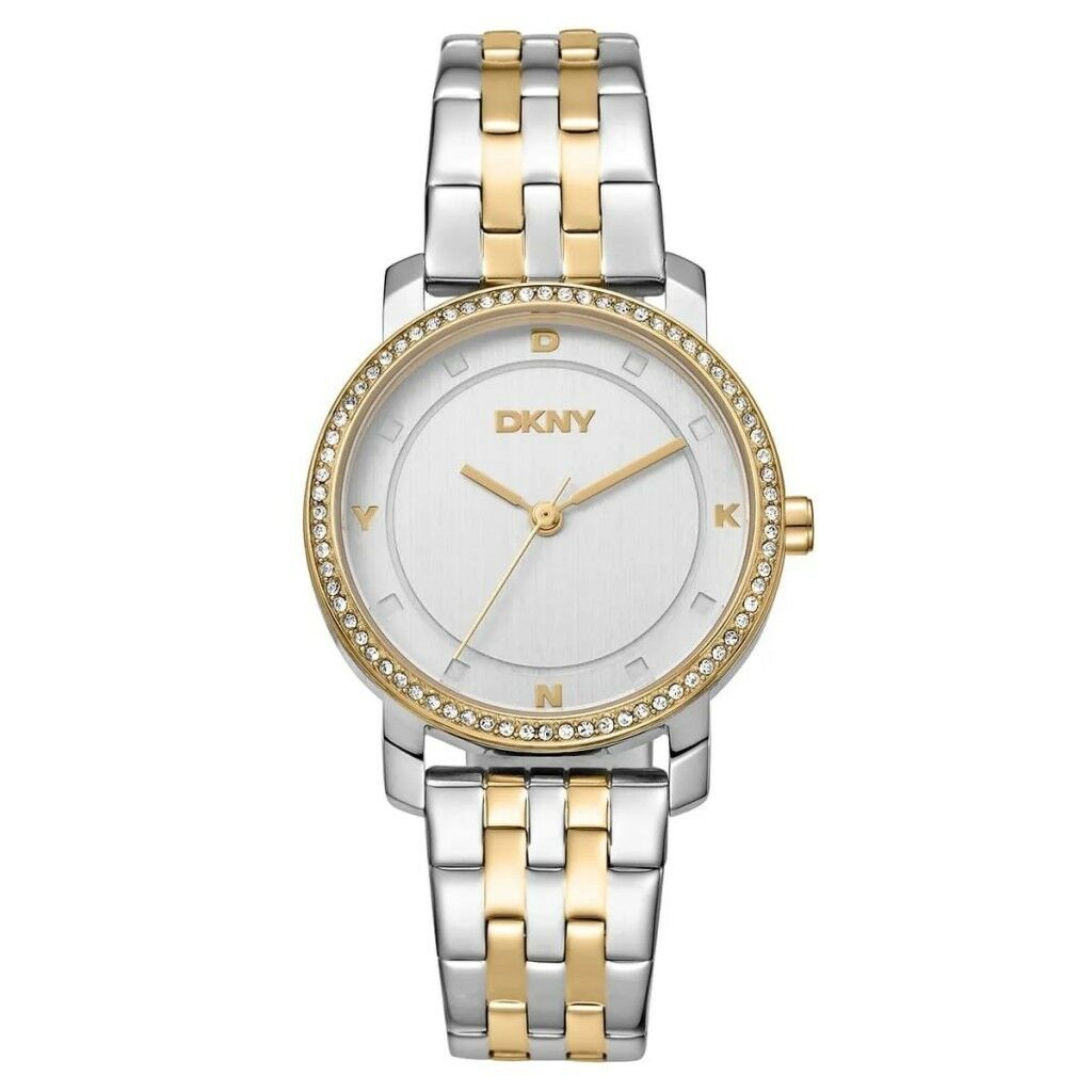 DKNY DK1L065M0065 ALTIN KAPLAMA TAŞLI KADIN KOL SAATİ