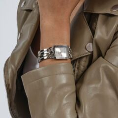 GUESS GUGW0668L1 DİKDÖRTGEN ÇELİK KADIN KOL SAATİ