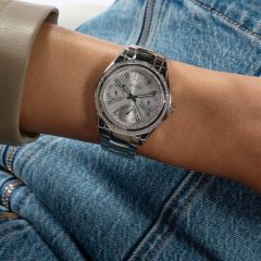 GUESS GUGW0685L1 ÇELİK TAŞLI KADIN KOL SAATİ