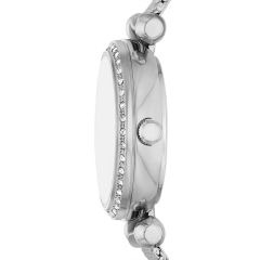 FOSSIL FBQ3896 HASIR KORDON TAŞLI KADIN KOL SAATİ