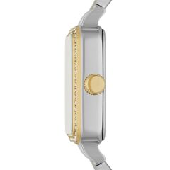FOSSIL FBQ3908 KARE ALTIN KAPLAMA TAŞLI KADIN KOL SAATİ