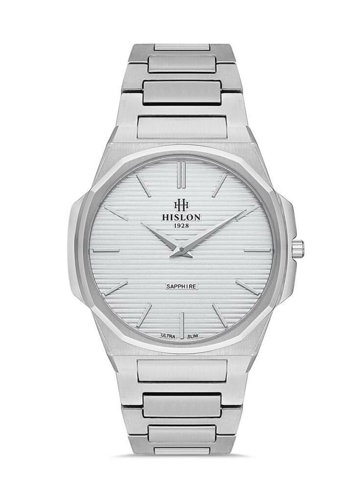 HISLON CL127S-02SS ÇELİK İNCE YAPRAK ERKEK KOL SAATİ
