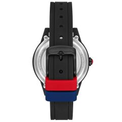 U.S. POLO ASSN. USPA2007-03 SİYAH SİLİKON KORDON KADIN KOL SAATİ