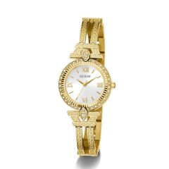 GUESS GUGW0864L2 ALTIN KAPLAMA TAŞLI KADIN KOL SAATİ