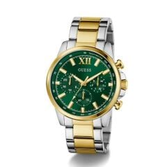 GUESS GUGW0900G5 ALTIN KAPLAMA YEŞİL KADRAN ERKEK KOL SAATİ