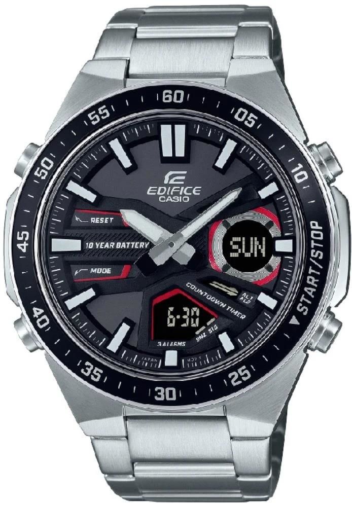 CASIO EFV-C110D-1A4VDF ANALOG/DİJİTAL ÇELİK ERKEK KOL SAATİ