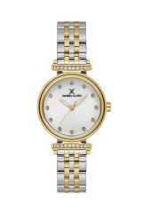 DANIEL KLEIN DK102-DK.1.13958-3 ALTIN KAPLAMA TAŞLI KADIN KOL SAATİ